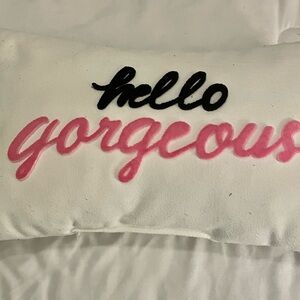 Hello Gorgeous Decorative Pillow